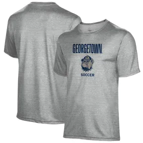 Georgetown Hoyas Gray Soccer Name Drop T-Shirt