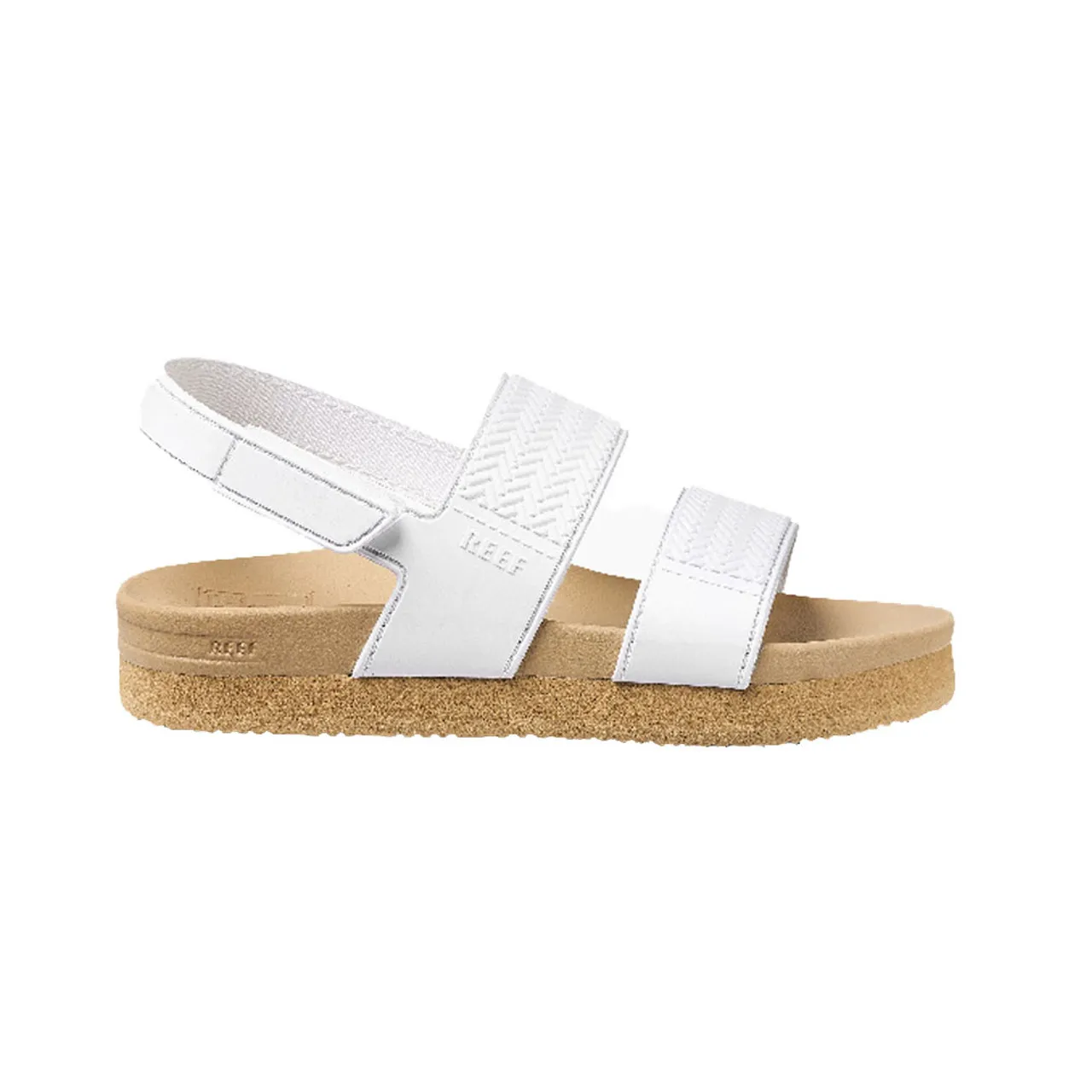 Girls' Reef Water Vista Sandals - White and Tan