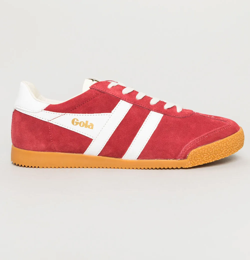 Gola Elan Trainers Deep Red/White