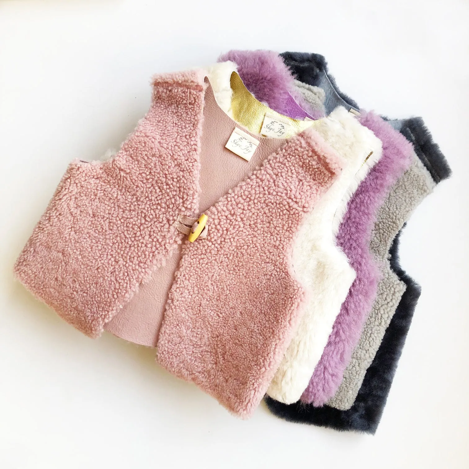 Handmade Shearling vest