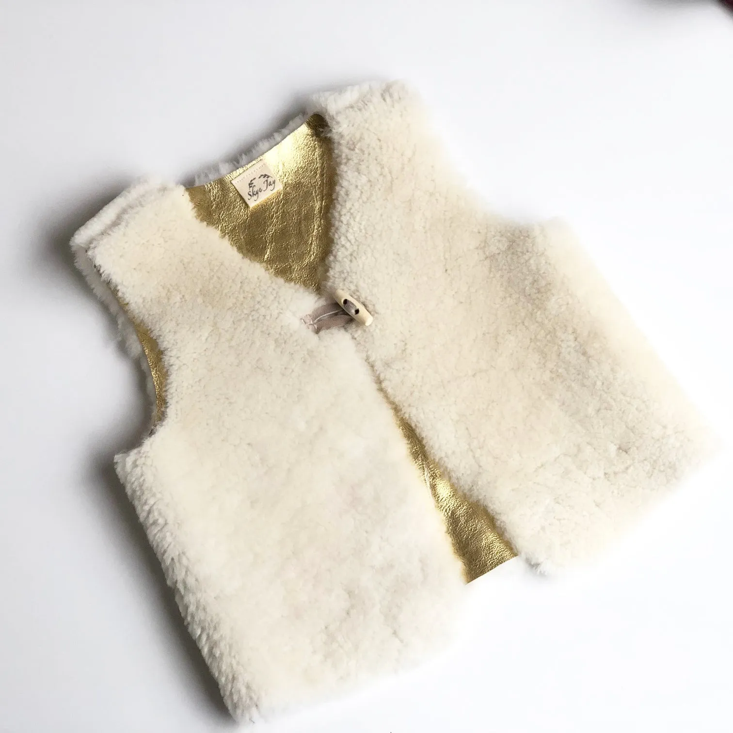 Handmade Shearling vest