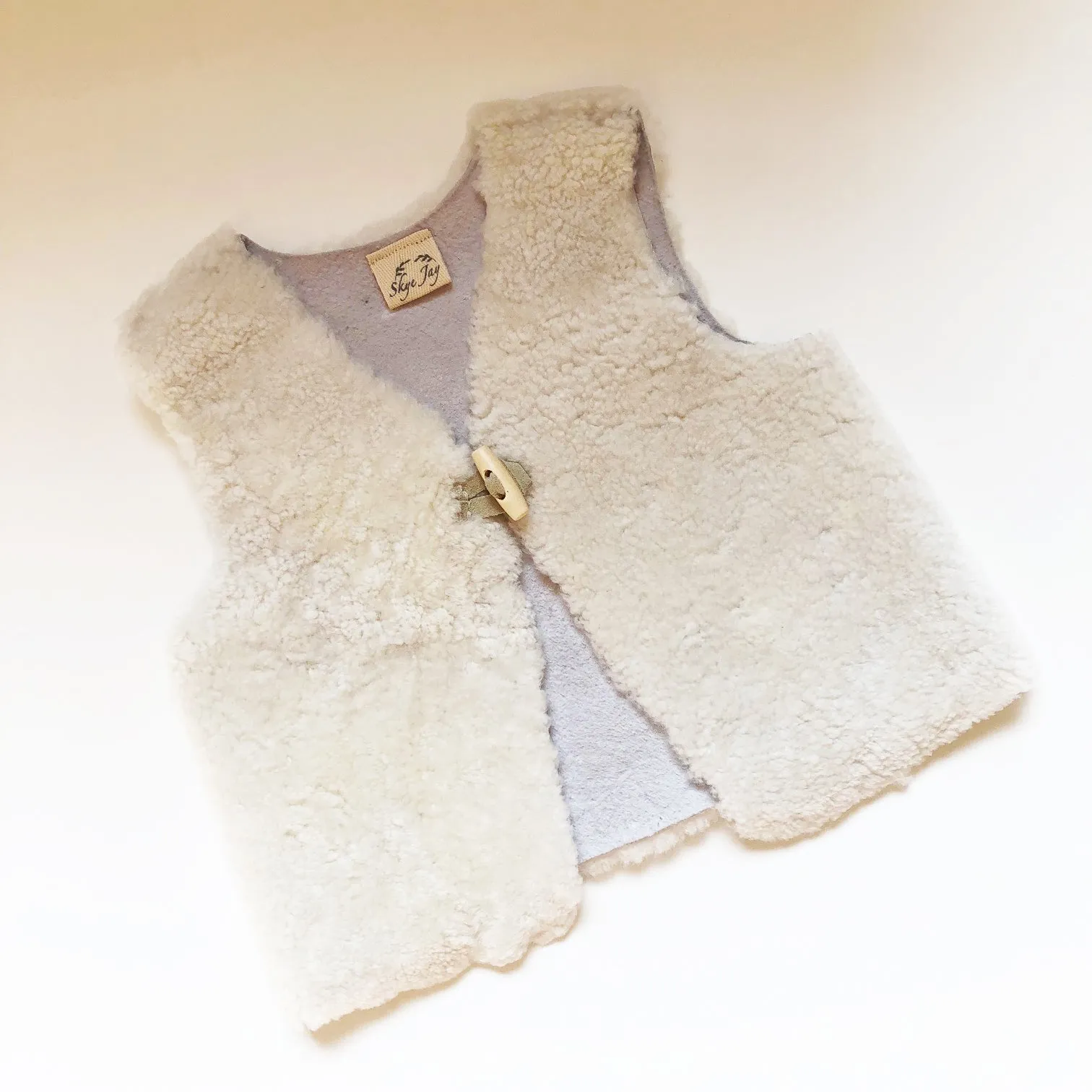 Handmade Shearling vest