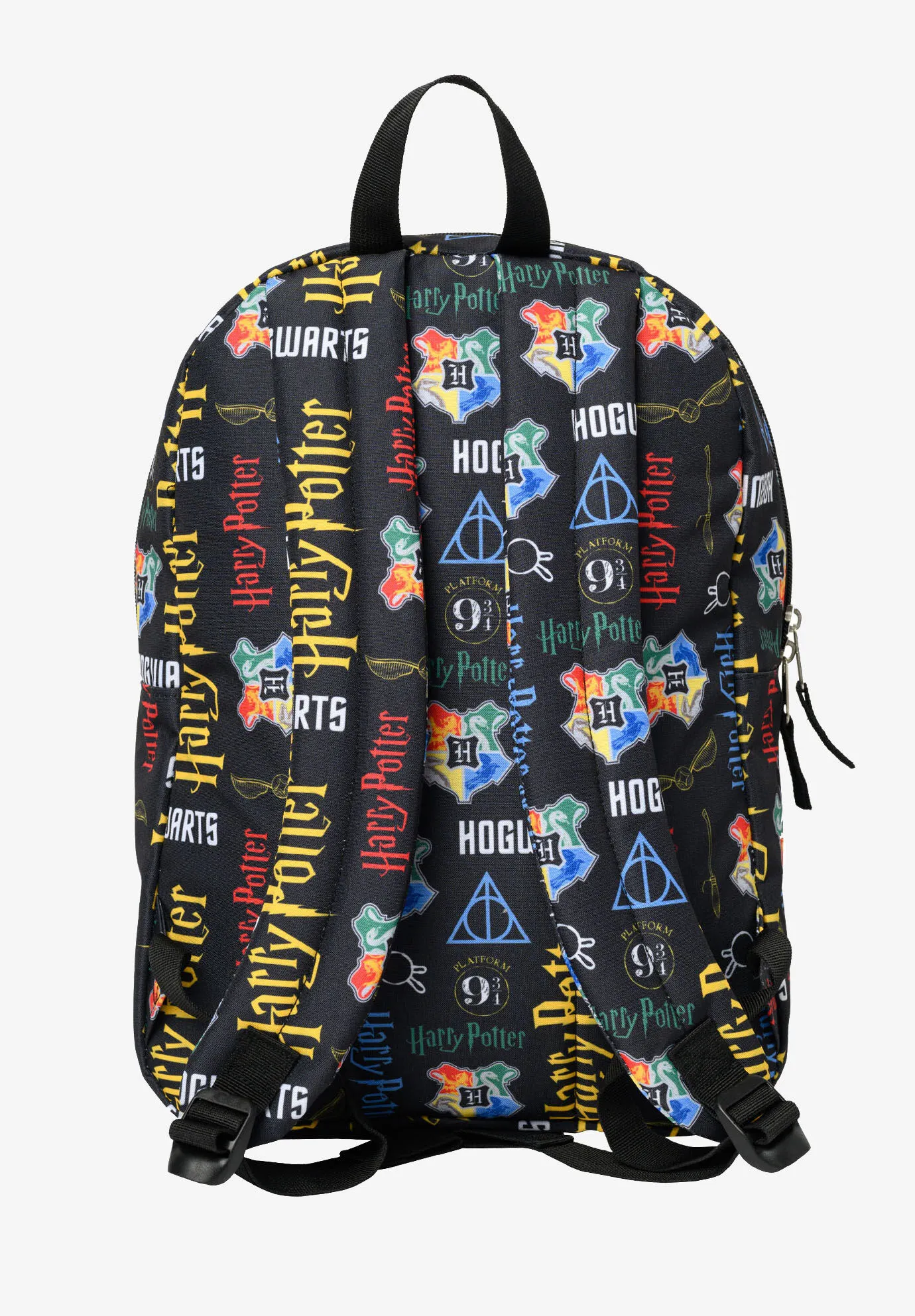 Harry Potter All-Over Print 16" Deluxe Nylon Backpack