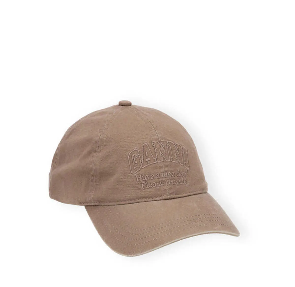 Hat Patch Shitake Cap - Brown