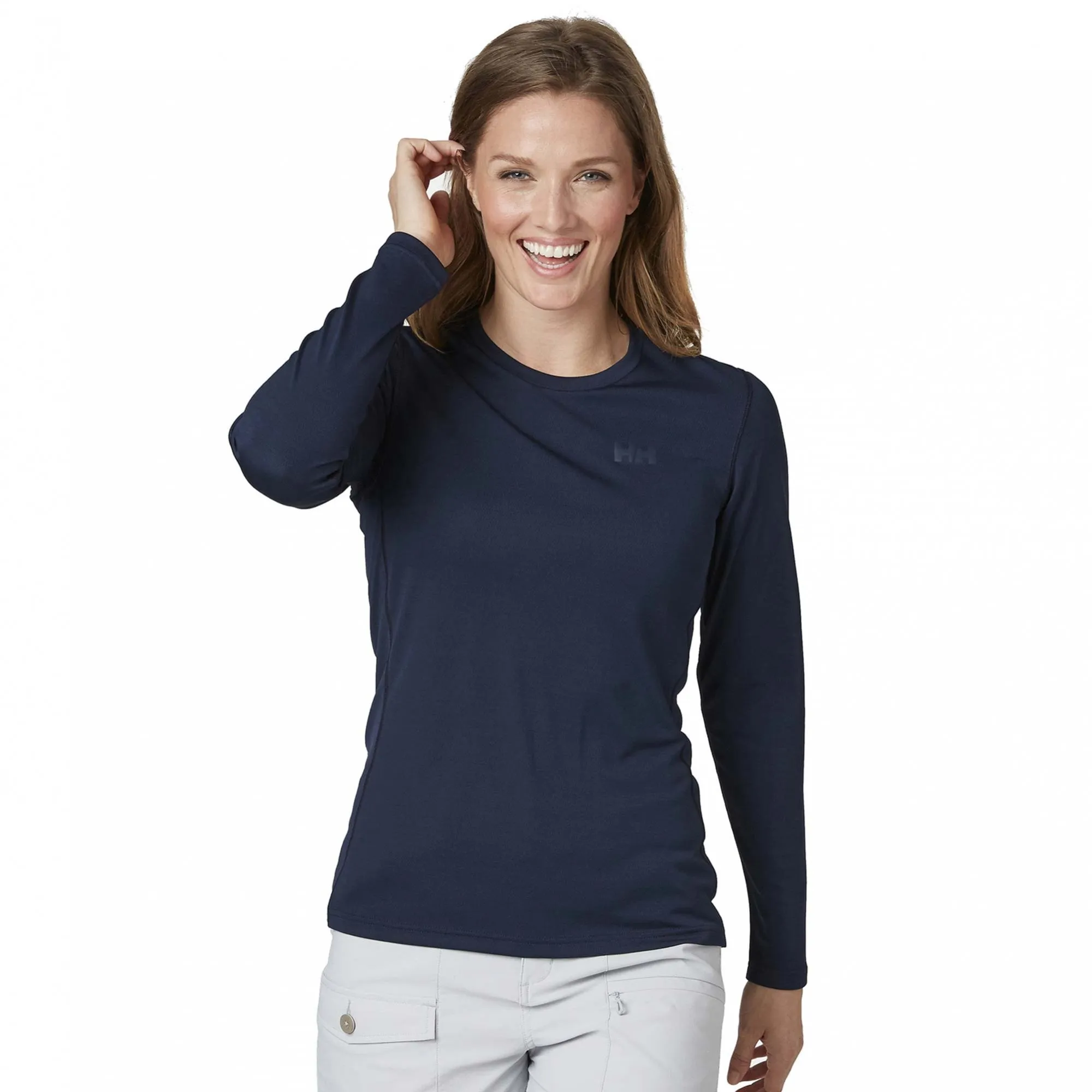 Helly Hansen  Women's HH LIFA Active Solen Long Sleeve Layer Navy