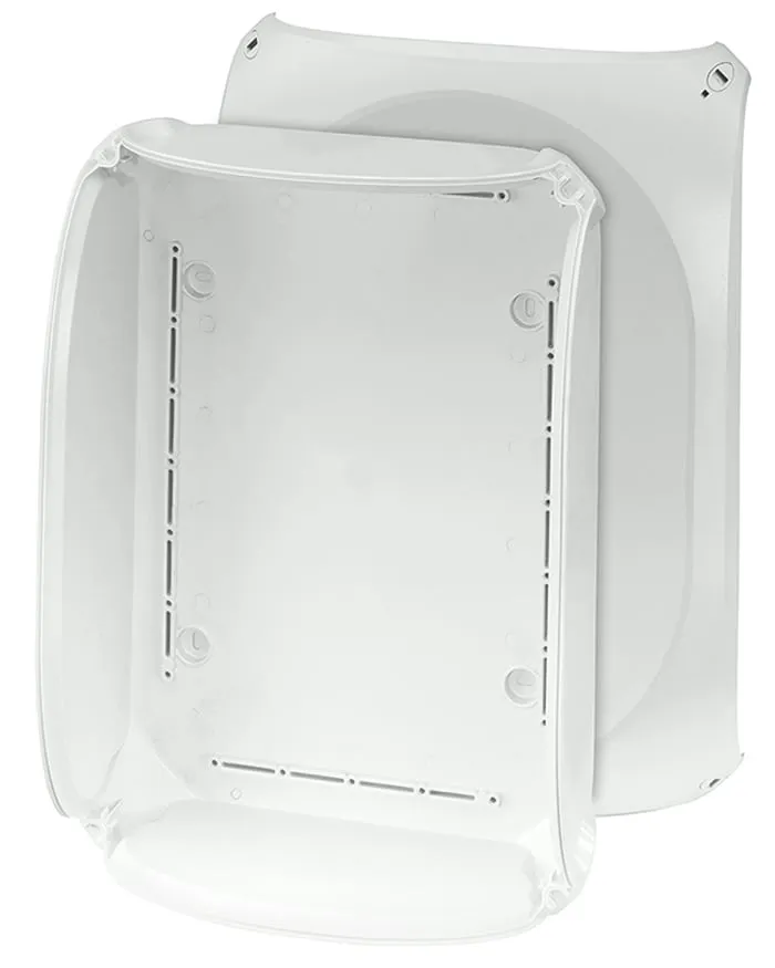 HENSEL Grey Polycarbonate Junction Box, IP66, IP67, 255 x 122 x 355mm