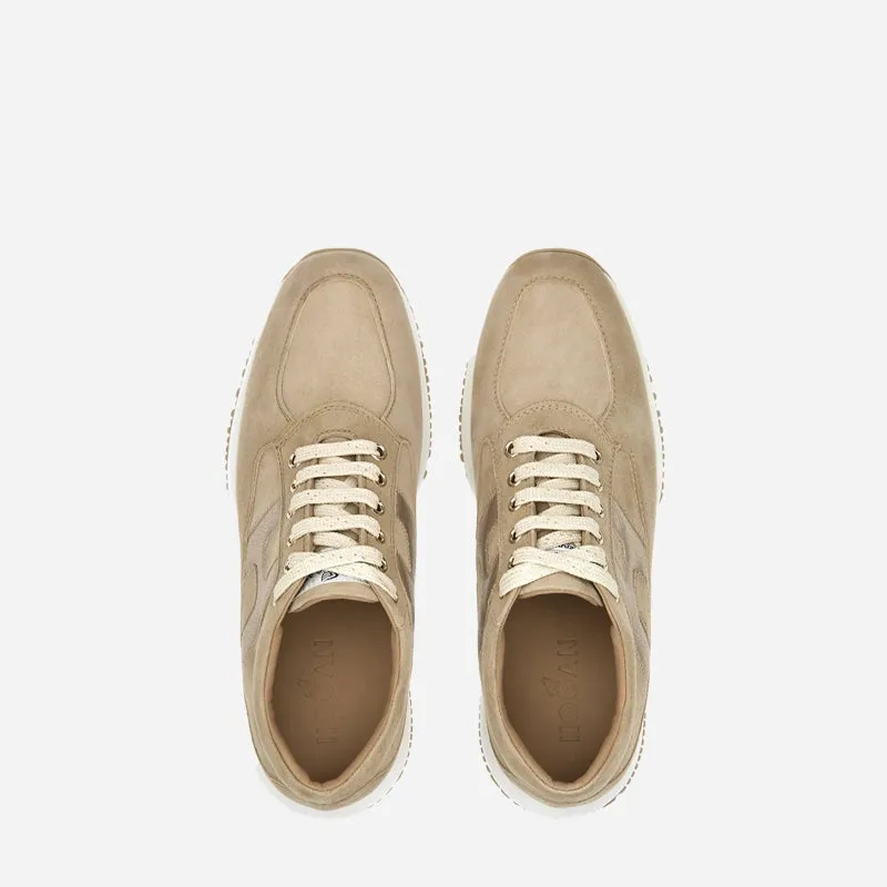 Hogan Sneakers Interactive Beige Argento