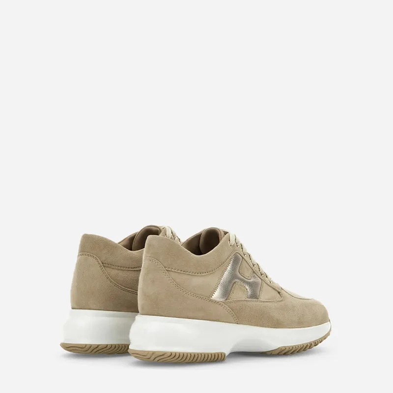 Hogan Sneakers Interactive Beige Argento