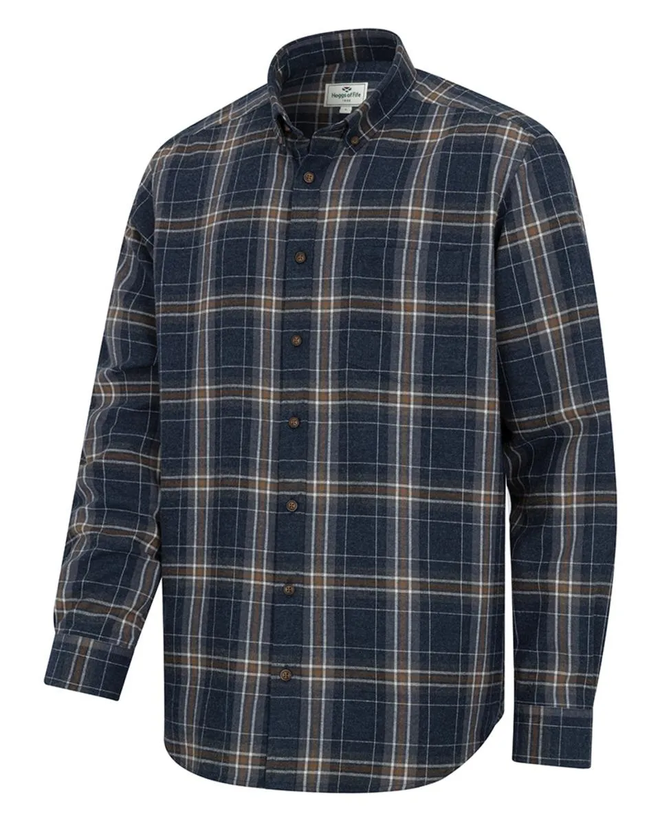 Hoggs of Fife Pitlessie Button Down Flannel Shirt