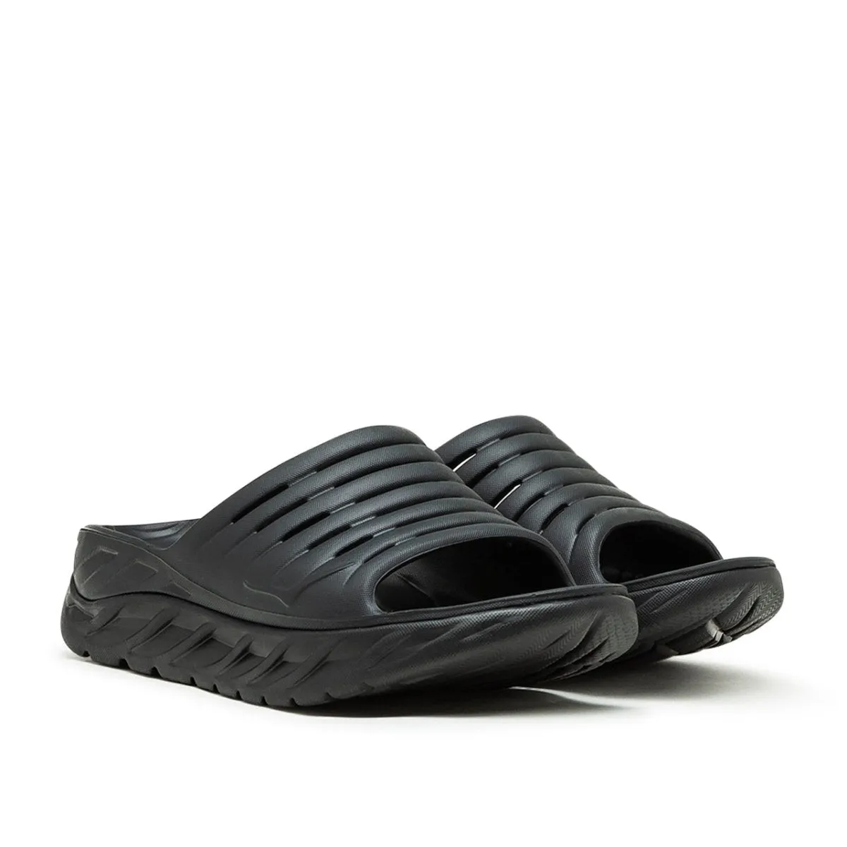 HOKA One One M ORA Recovery Slide 2 (Black)