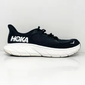 Hoka One One Mens Arahi 7 1147850 BWHT Black Running Shoes Sneakers Size 10.5 D