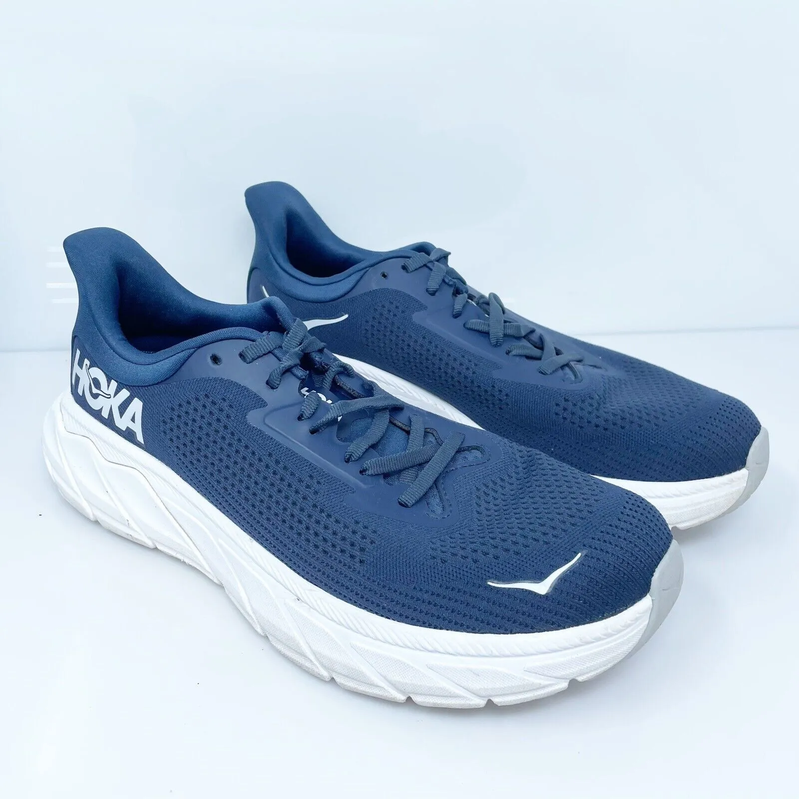 Hoka One One Mens Arahi 7 1147850 OPC Blue Running Shoes Sneakers Size 8 D