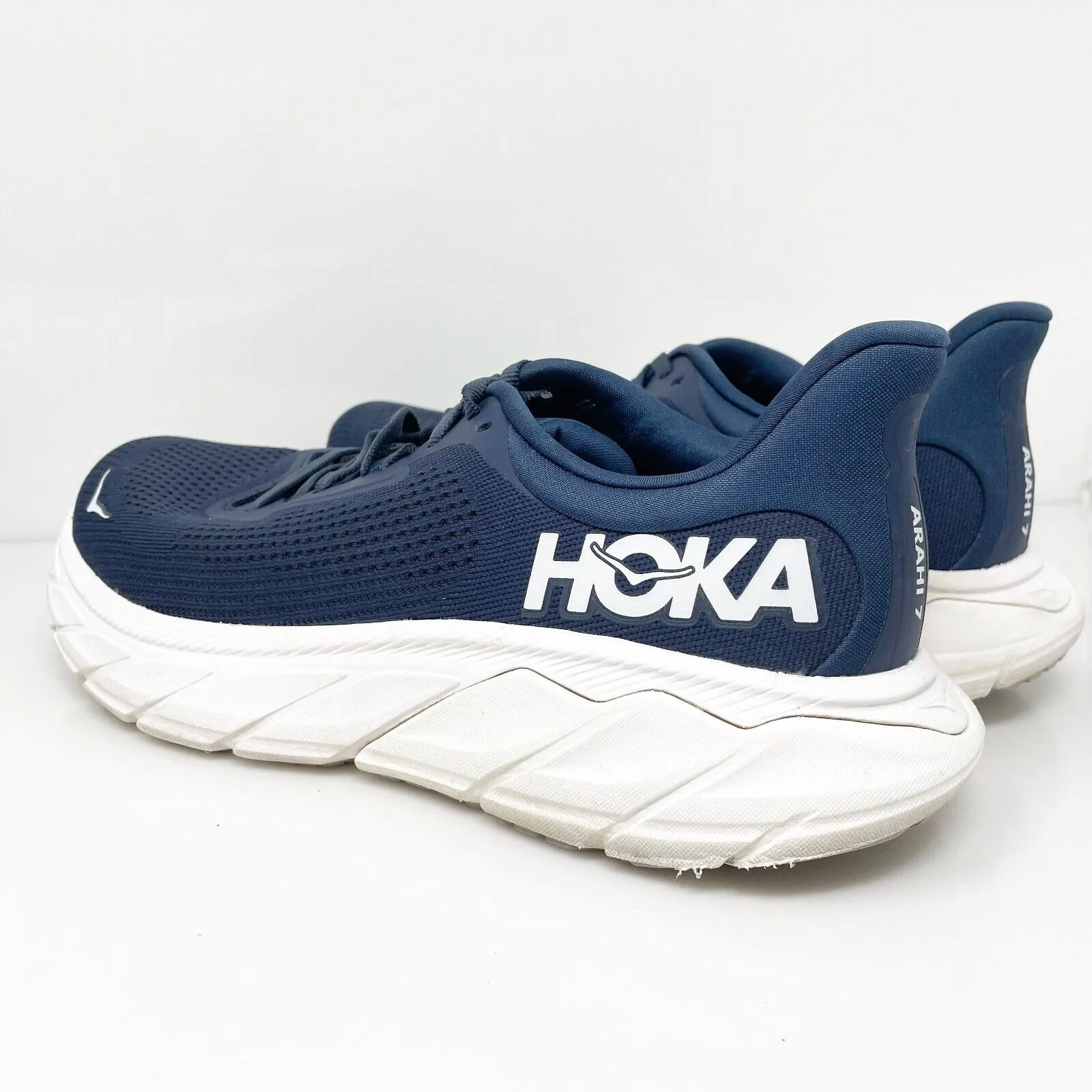 Hoka One One Mens Arahi 7 1147850 OPC Blue Running Shoes Sneakers Size 8 D