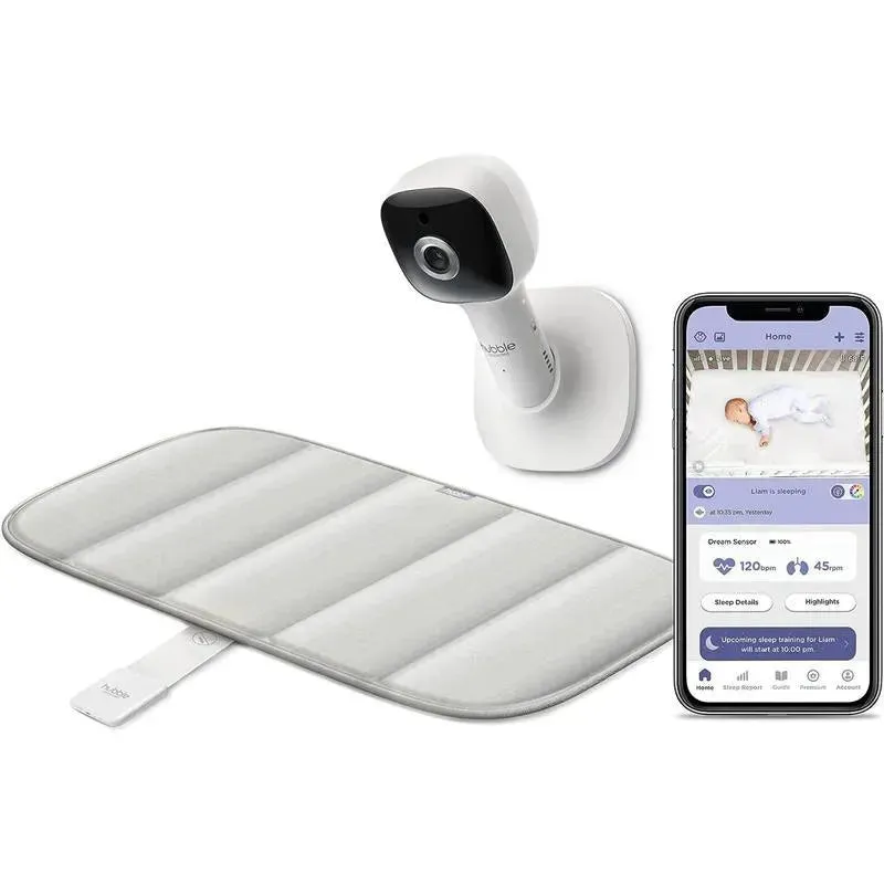 Hubble - Dream+ Smart Wireless Sensor Mat with Wi-Fi Baby Video Camera