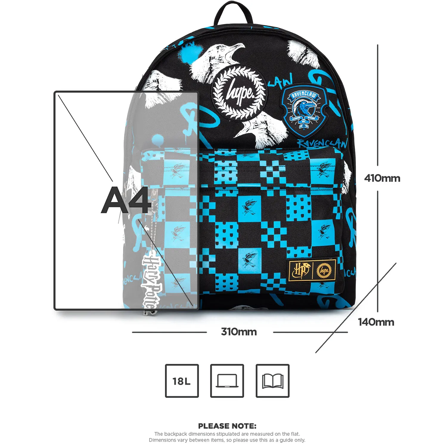 Hype x Harry Potter 18L Backpack - Ravenclaw