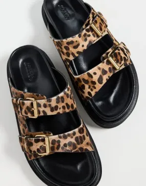Isabel Marant Lennya Leopard Sandals