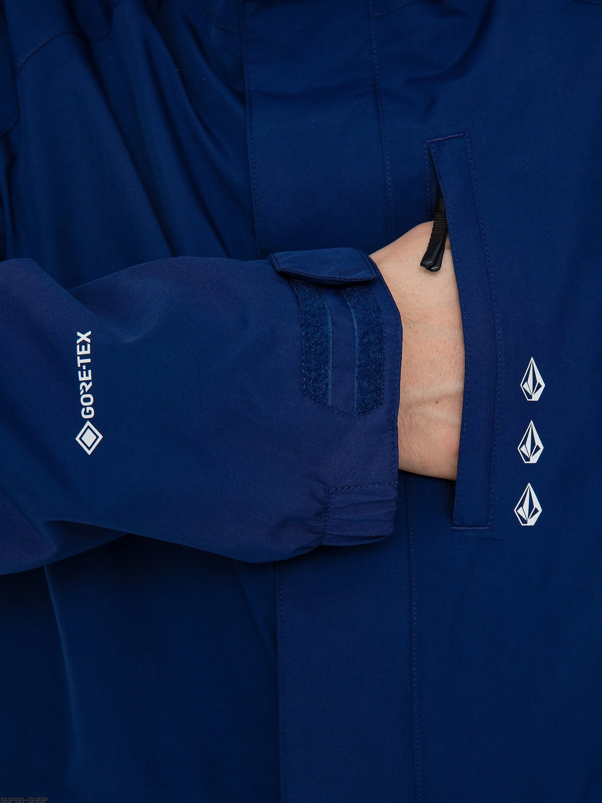 jacket Volcom Dua Gore-Tex - Dark Blue - men´s