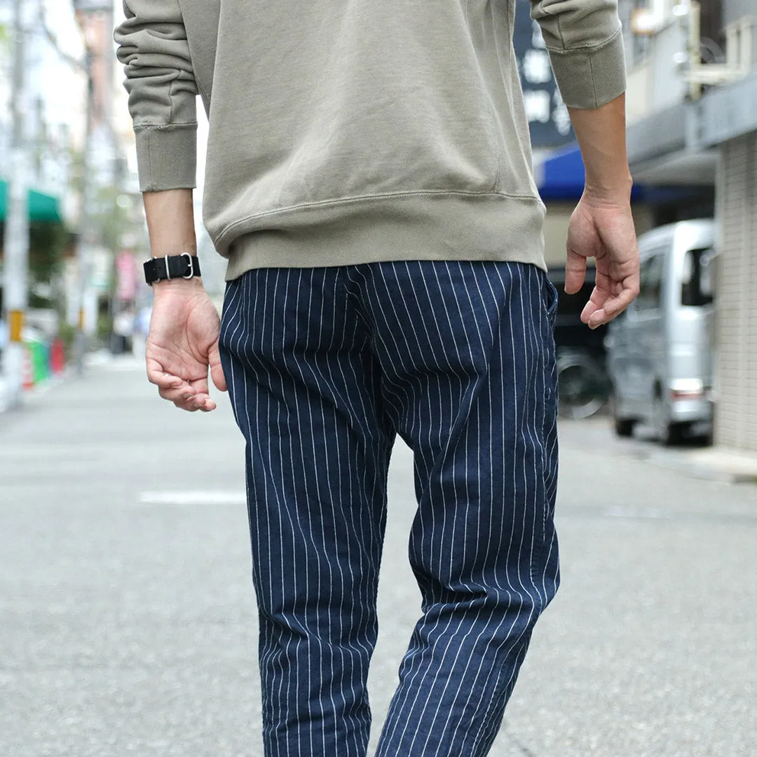 JAPAN BLUE JEANS（ジャパンブルージーンズ） RJB1620 別注 ワイドテーパード チノストライプ / チノパンツ メンズ セミワイド テーパード 9oz インディゴ ストライプ 日本製