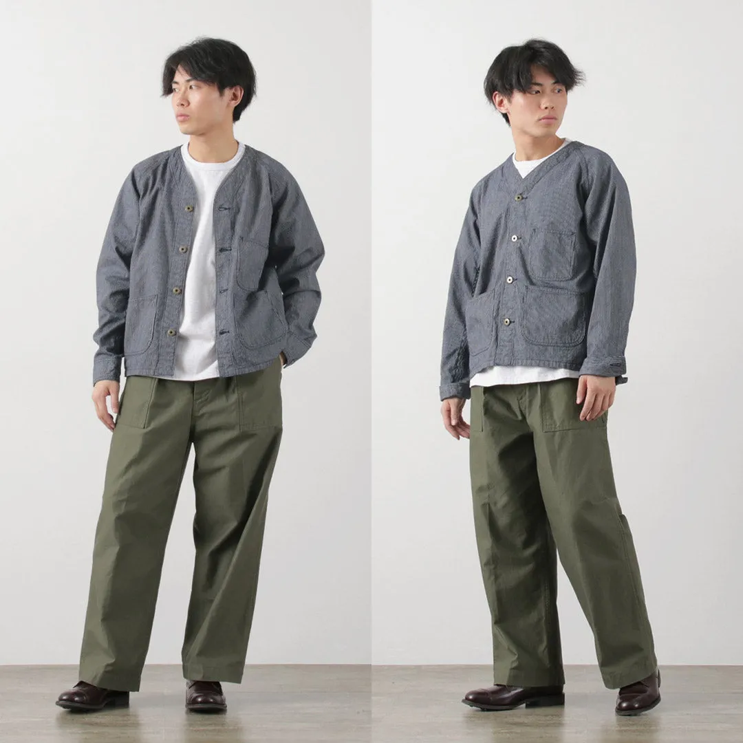JAPAN BLUE JEANS（ジャパンブルージーンズ） RJB4124 別注 ヒッコリー エンジニアジャケット / メンズ ライトアウター ワーク 日本製 ENGINEERS JACKET