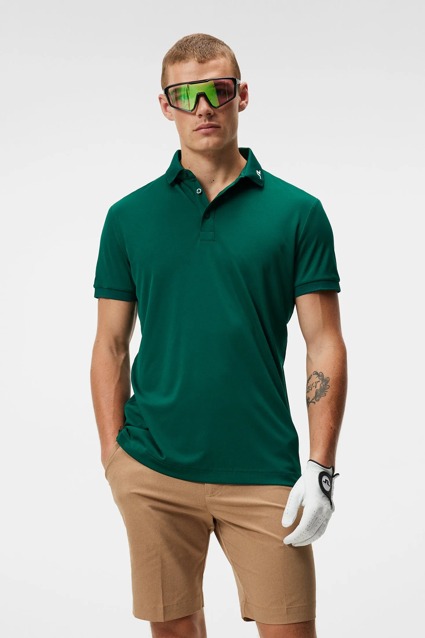 Jeff Reg Fit Polo / Rain Forest