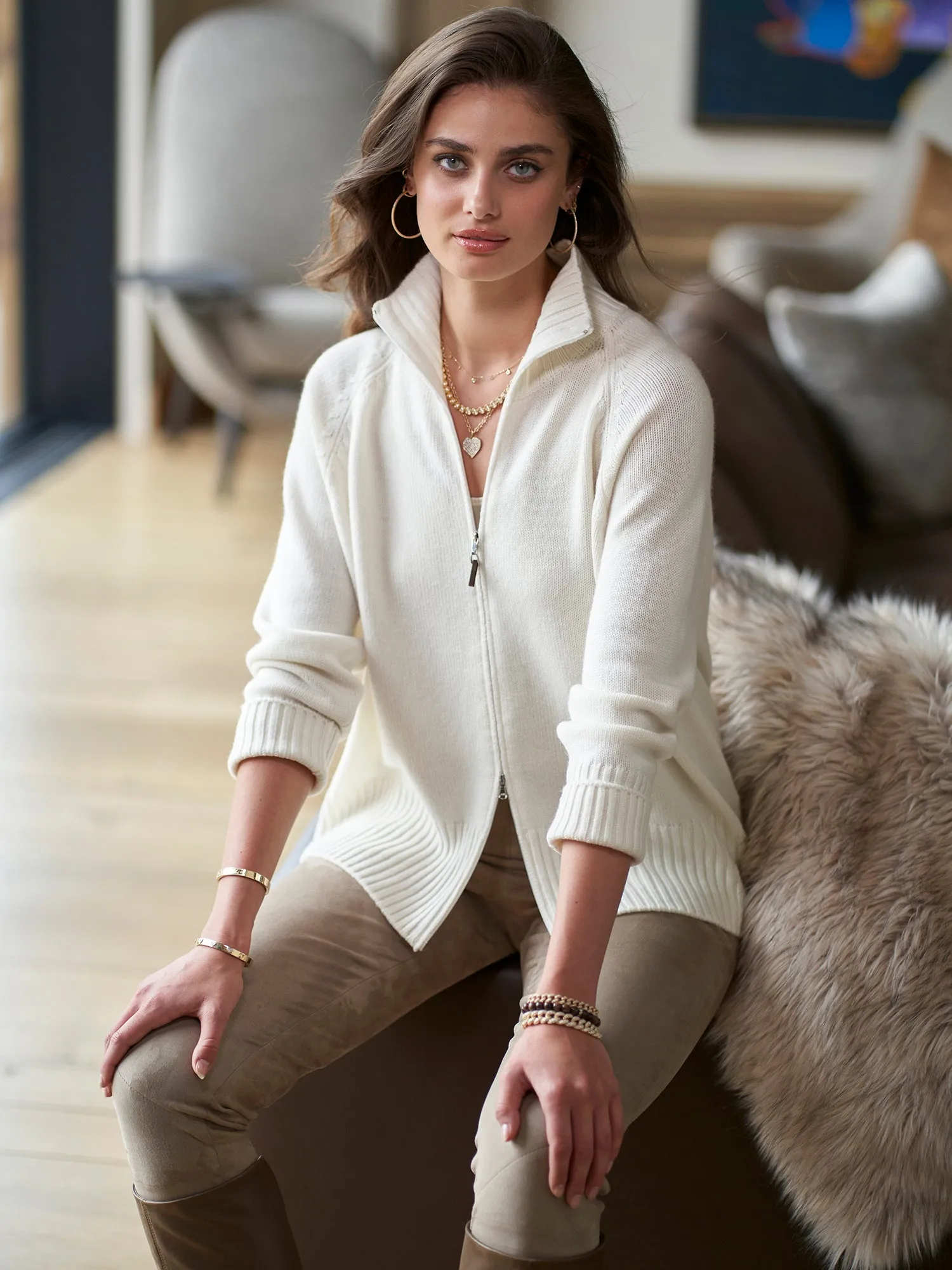 Jenna Cashmere Cardigan