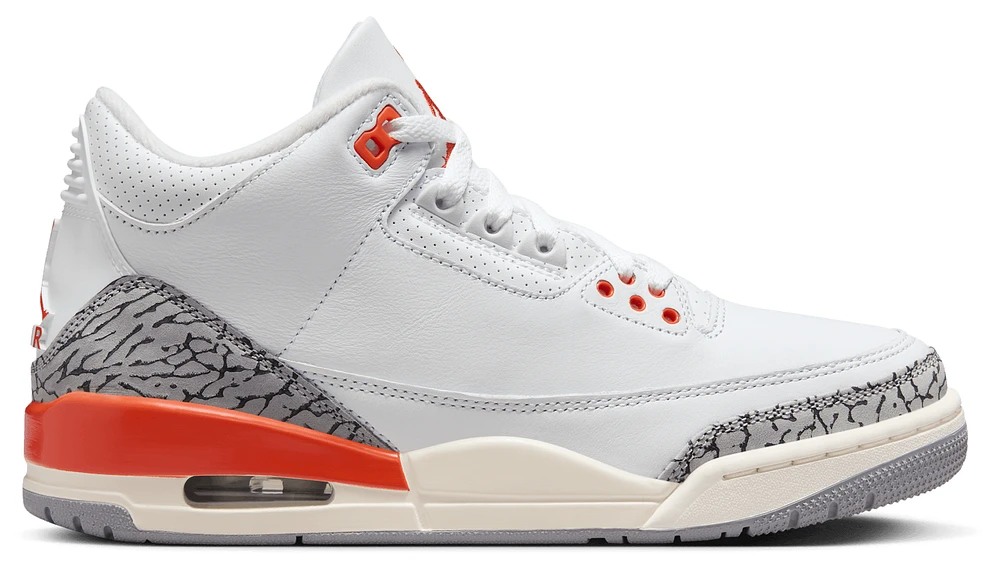 Jordan Womens Retro 3 - Shoes White/Cosmic Clay