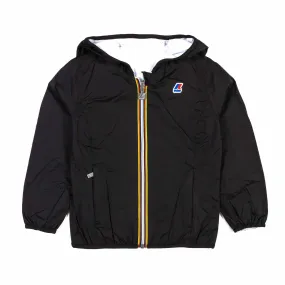 K-Way Lily Plus 2 Double Black And White Jacket