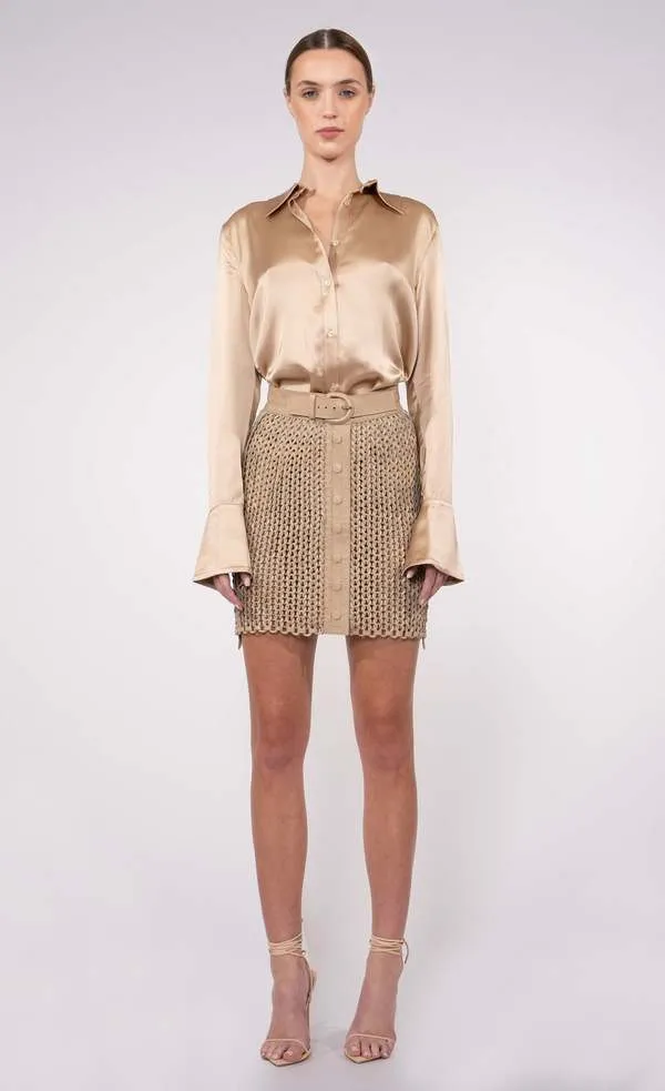 Kaiden Skirt - Sand