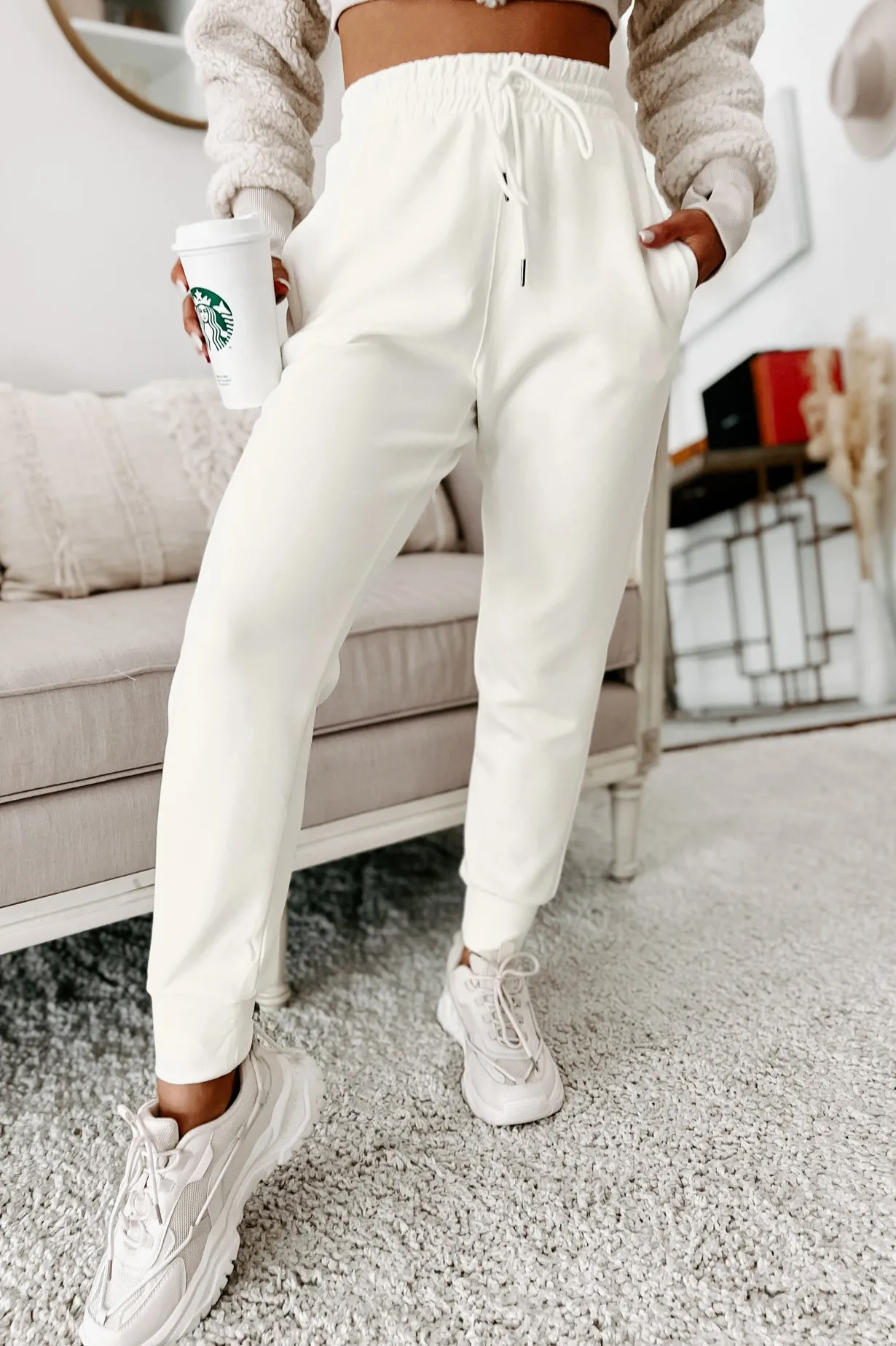 Katari Joggers (Cream)