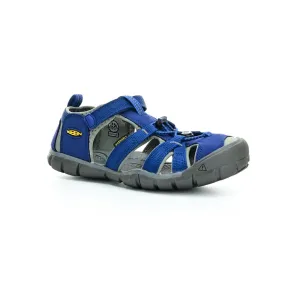 Keen Seacamp II Blue Depths/Gargoyle AD (CNX) Barefoot Sandals