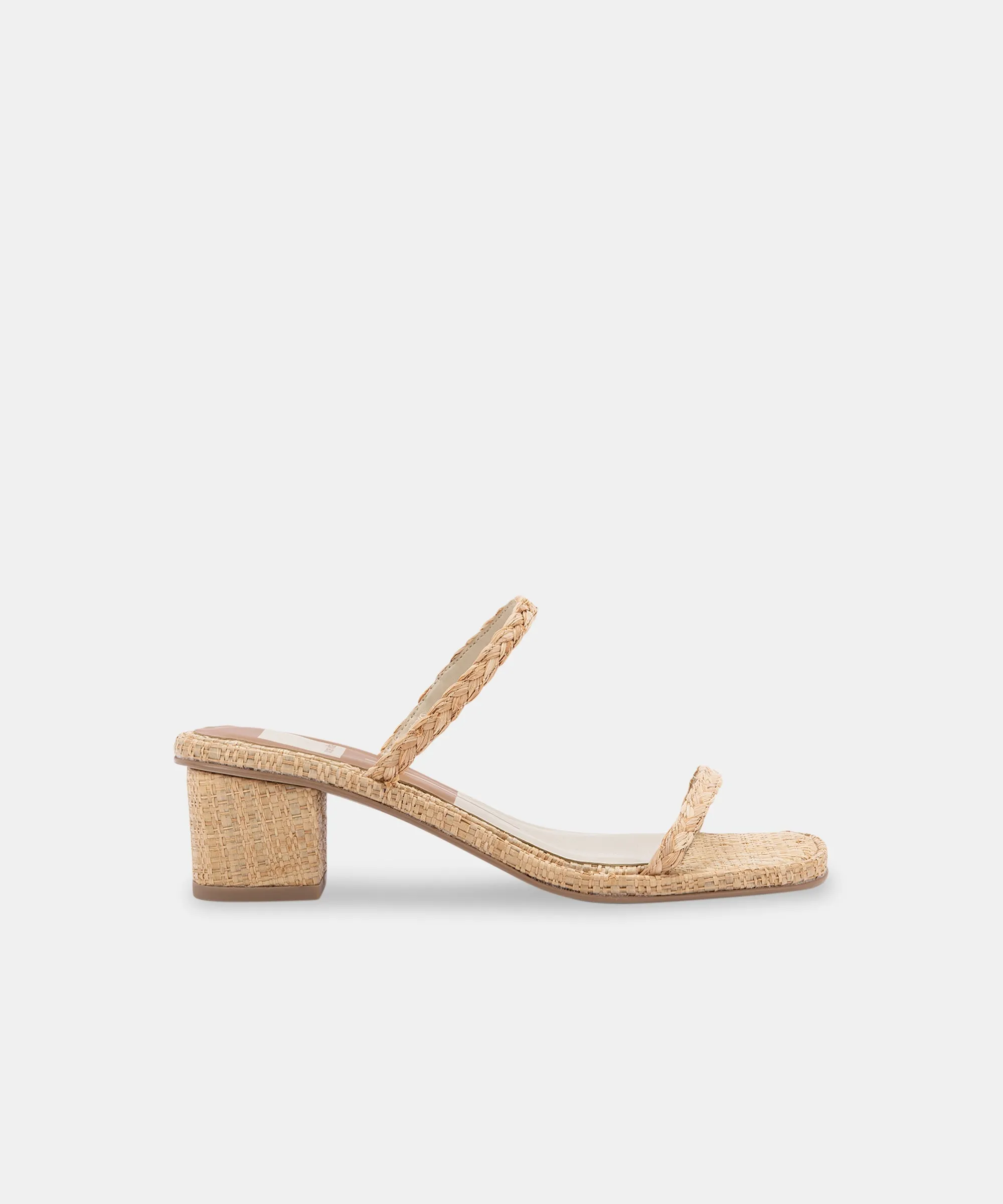 Kelsey DiPrima's RIYA SANDALS IN LT NATURAL RAFFIA - re:vita