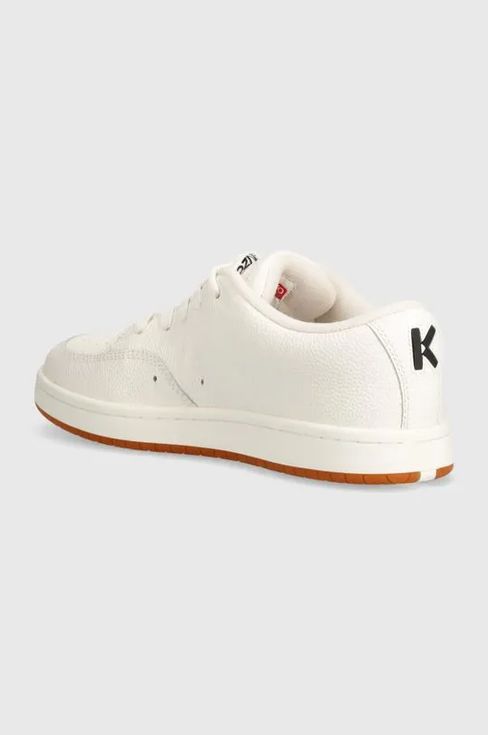 Kenzo leather sneakers Dome Low Top Sneakers white color FD65SN061L53.02