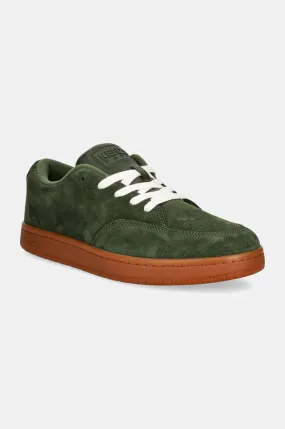 Kenzo suede sneakers Dome Low Top Sneakers green color FD65SN061L56.51