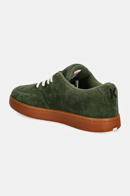 Kenzo suede sneakers Dome Low Top Sneakers green color FD65SN061L56.51