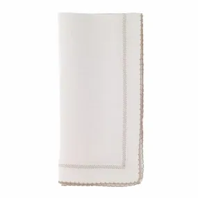 Kevin's Scalloped Linen Napkins