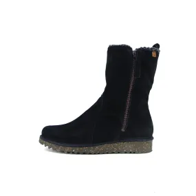 Khione Black Soft Warm Boots