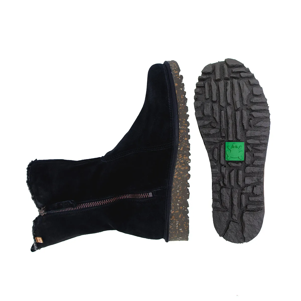 Khione Black Soft Warm Boots