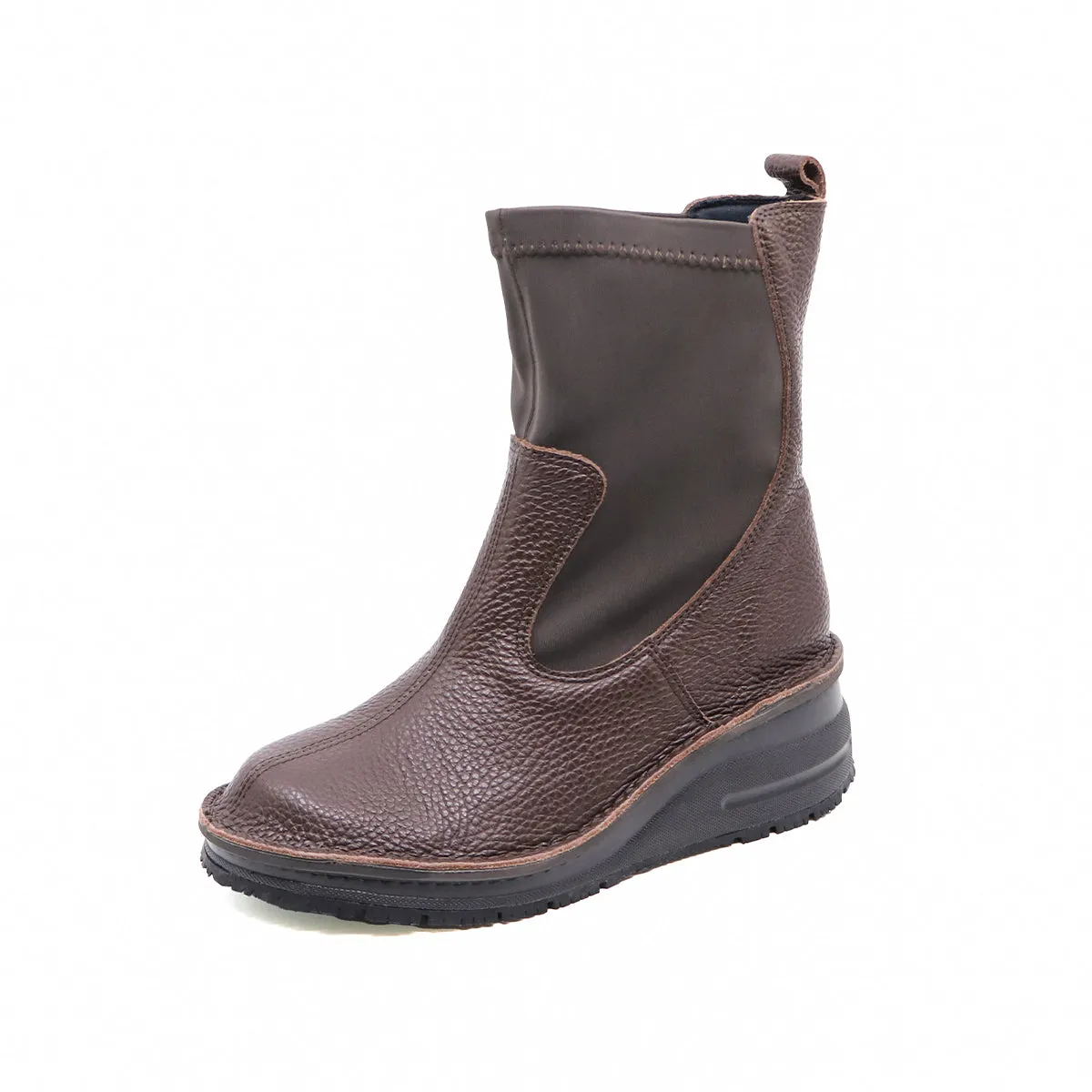 Kiina Choco Brown ANTI-SLIP Stretch Boots