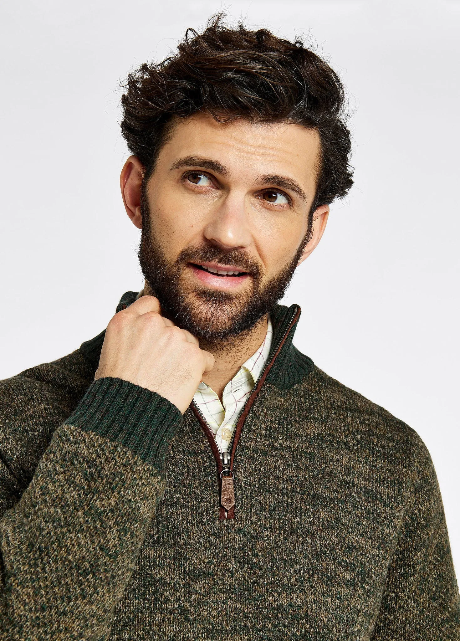 Killimor Men’s Sweater - Olive