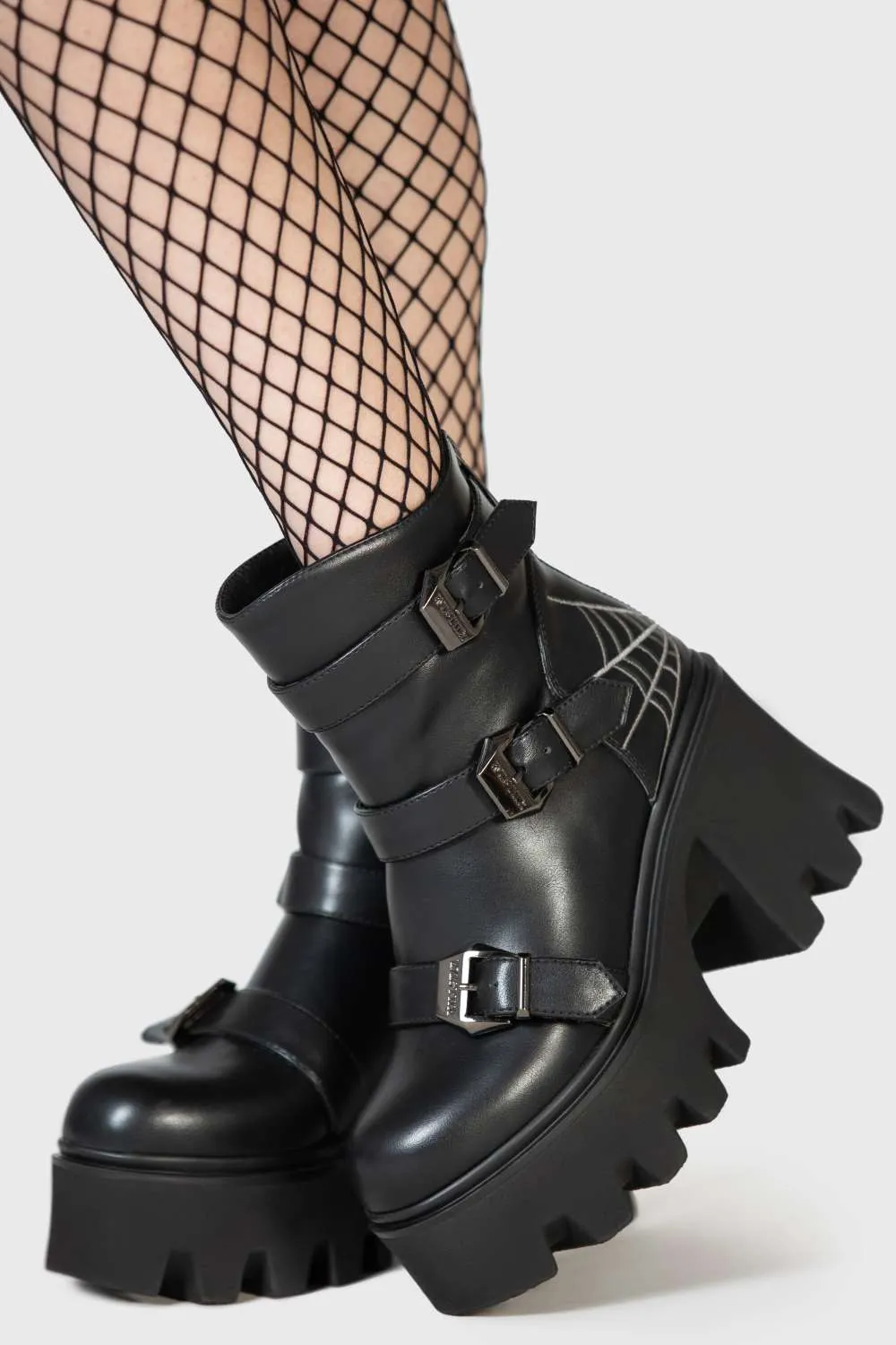 Killstar - Crypt Creeps Platform Boot | Dark Ages