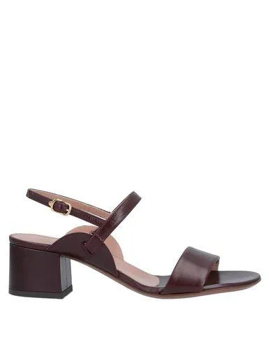 L' Autre Chose Women Sandals Dark brown 6 UK