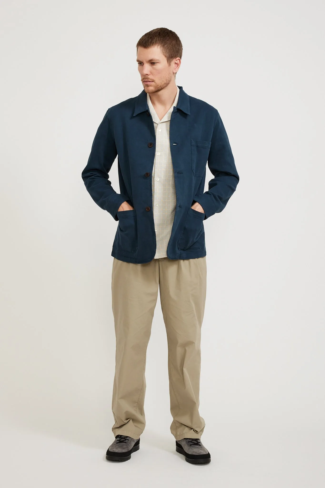 Labura Twill Jacket Navy