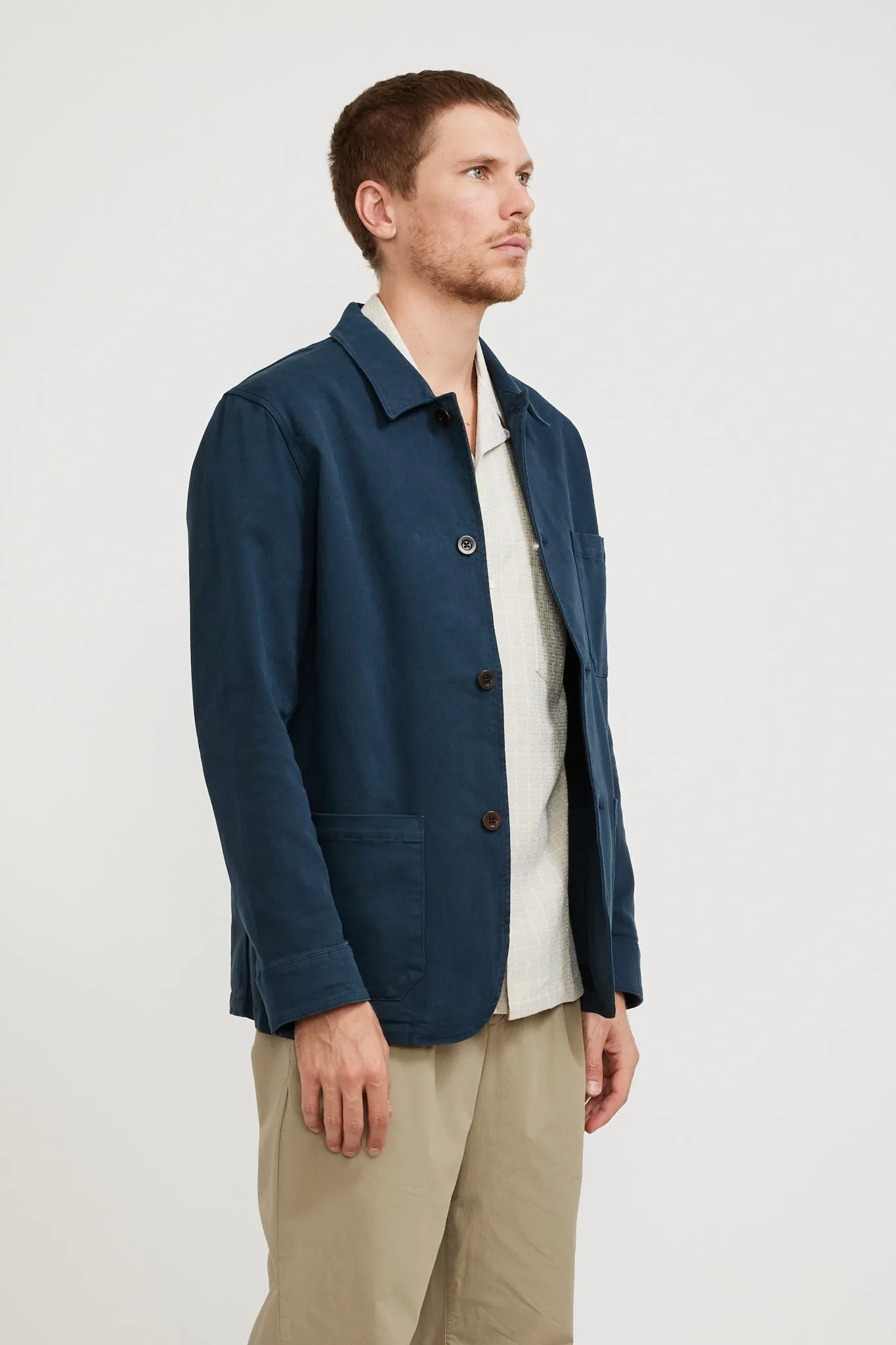 Labura Twill Jacket Navy