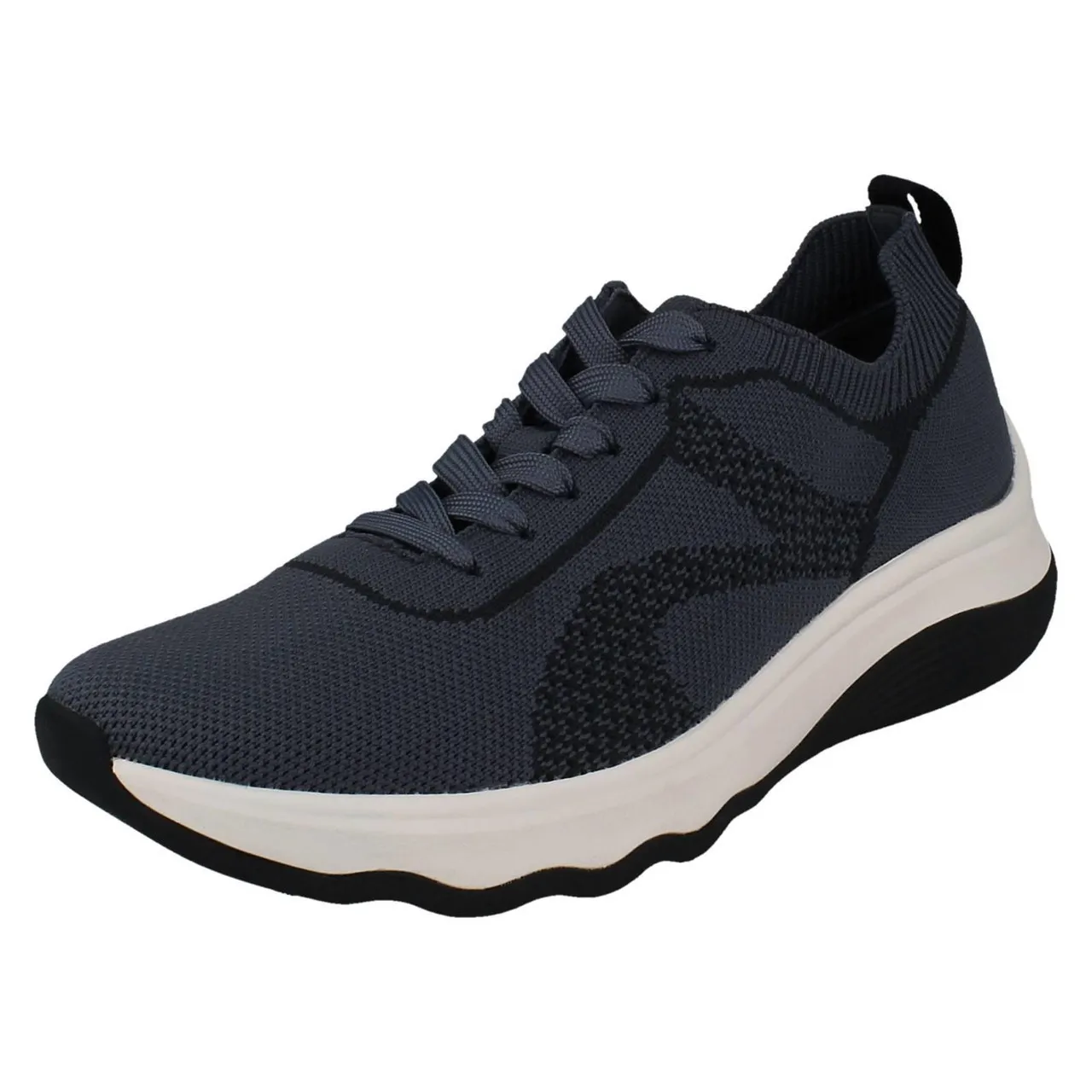 Ladies Clarks Lace Up Trainer - Circuit Tie