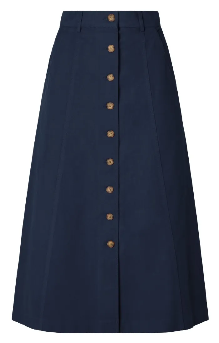 Ladies Moleskin Long Skirt