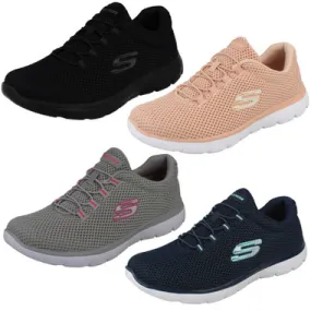 Ladies Skechers Memory Foam Casual Trainers Summits Quick Lapse - 12985