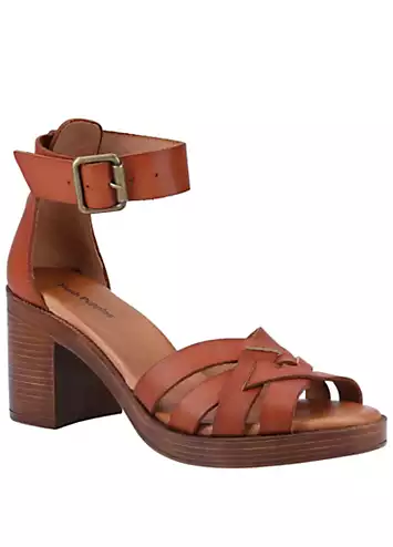 Ladies Tan Giselle Sandals by Hush Puppies | Look Again