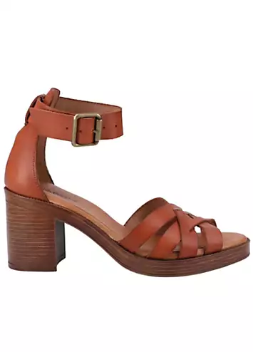 Ladies Tan Giselle Sandals by Hush Puppies | Look Again