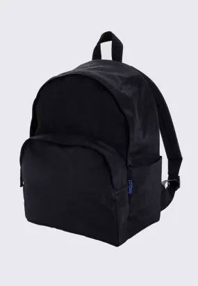 Large Nylon Backpack - Black