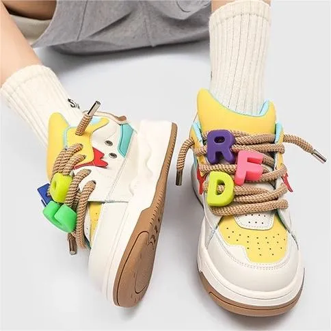 Letter | Shoes with Letter Elements